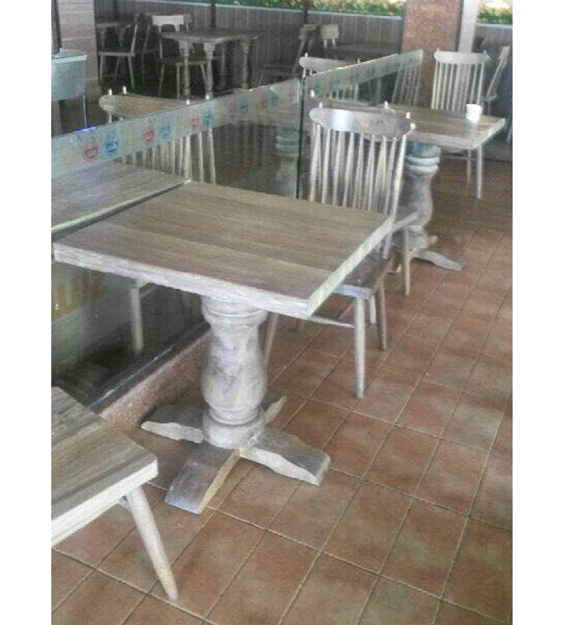 順旺基快餐桌椅組合系列